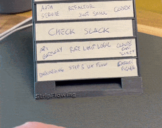 StripFlowing cycle animation